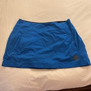 Stio First Light Skirt with under shorts Deep Blue Size Small
